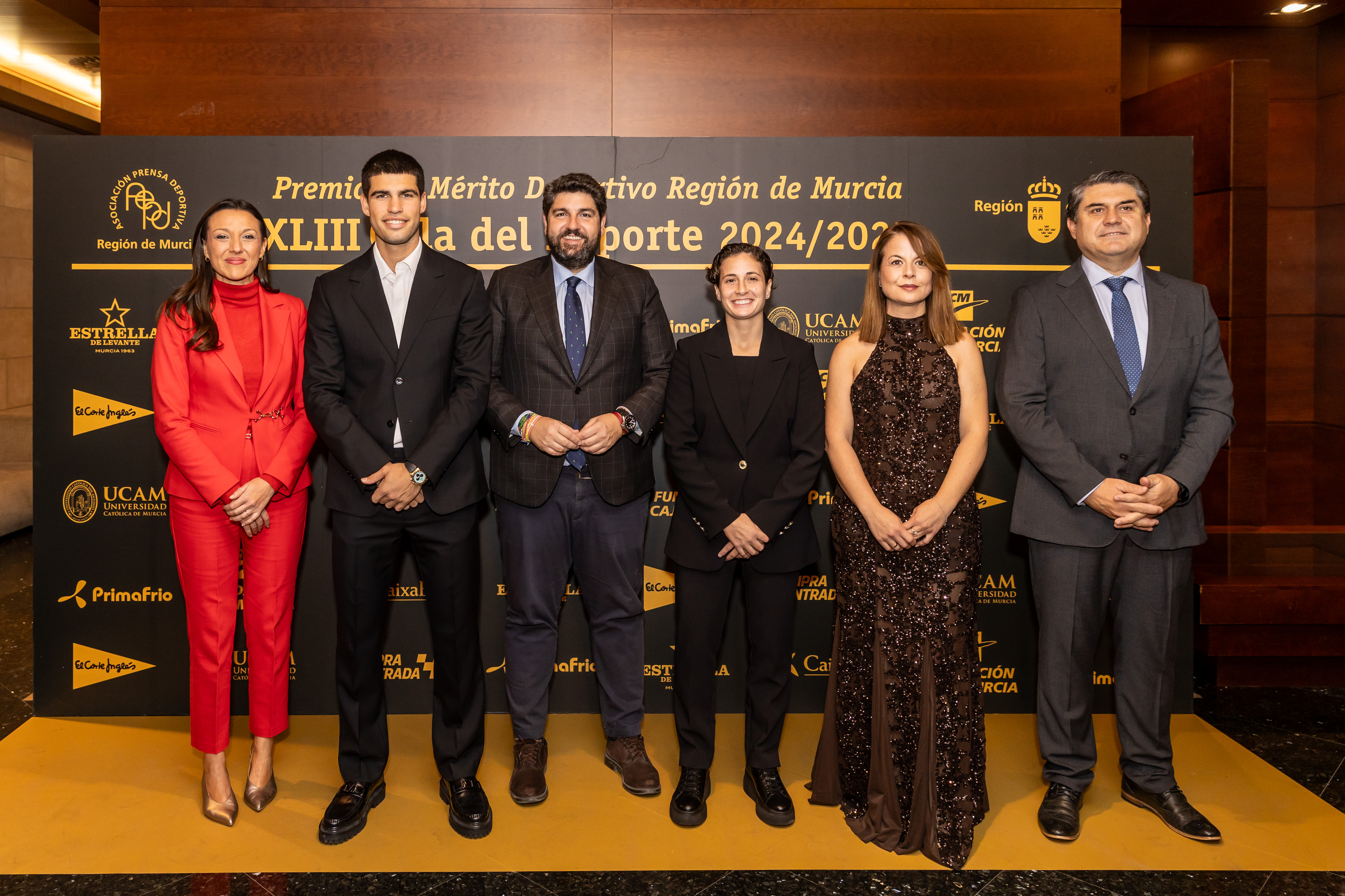 Broche de oro del deporte regional con Carlos Alcaraz y Ana Carrasco