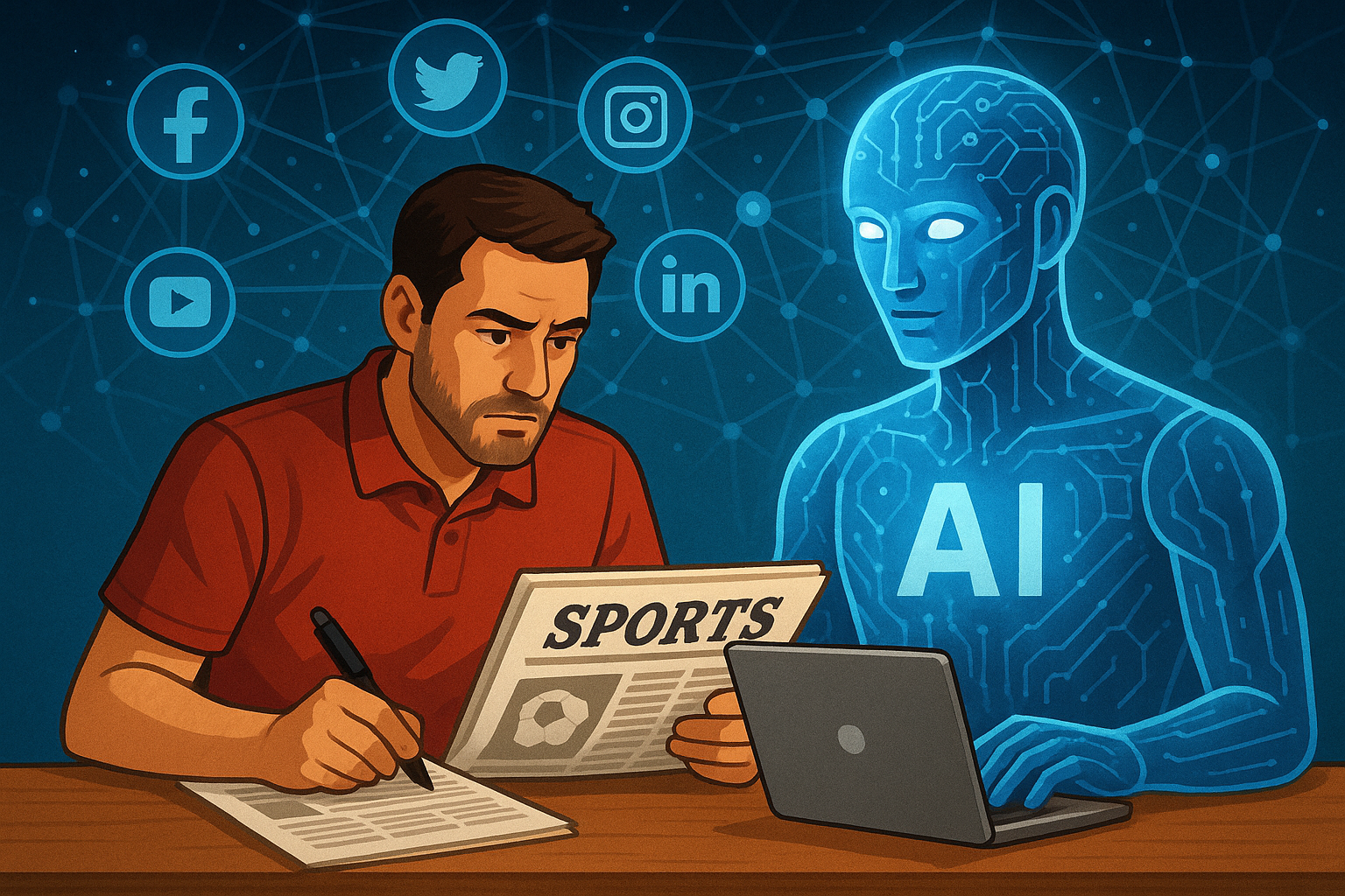 Inteligencia artificial y periodismo deportivo Inteligencia artificial y periodismo deportivo